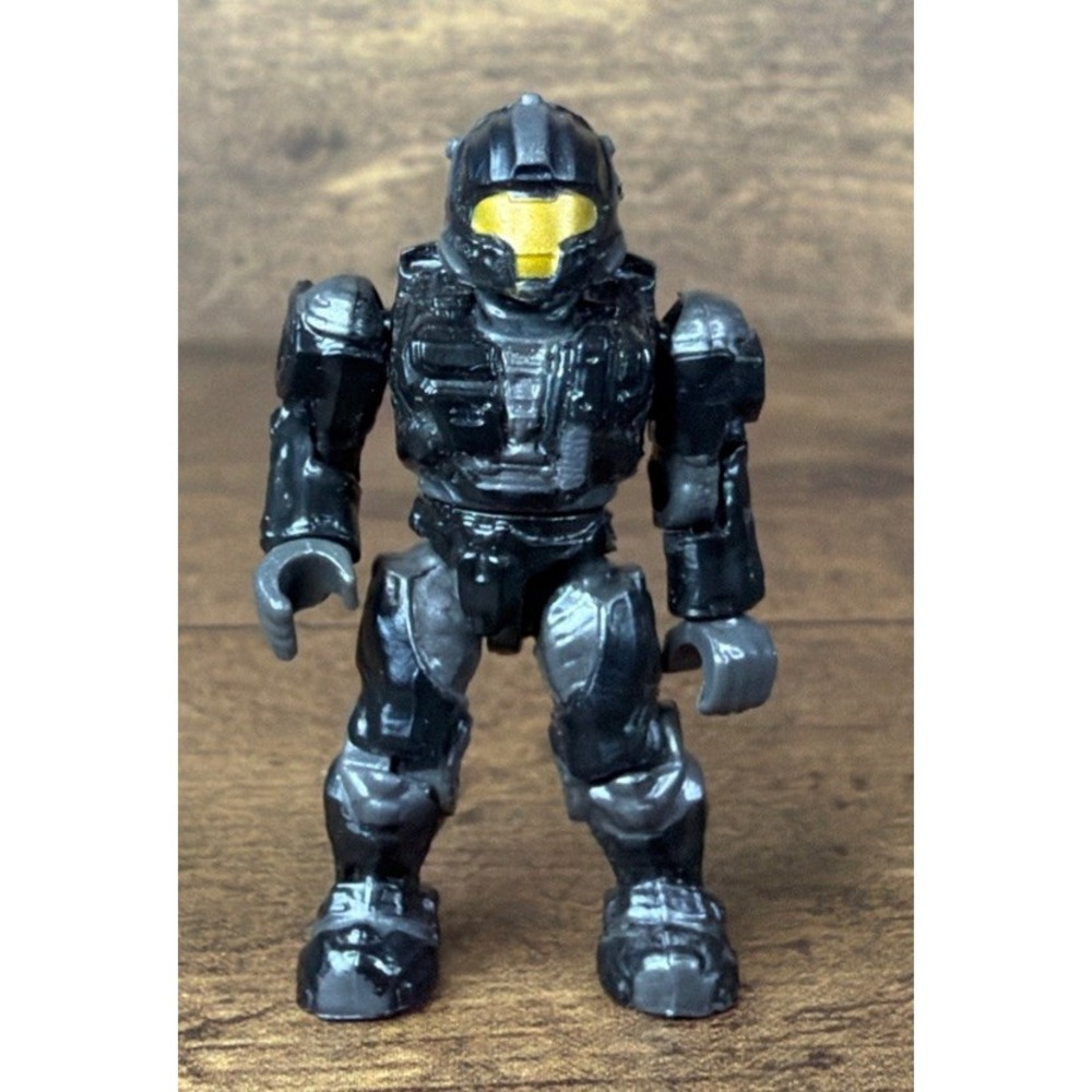 Mega Construx Halo Universe Black UNSC Spartan CQB Mini Figure No Accessories